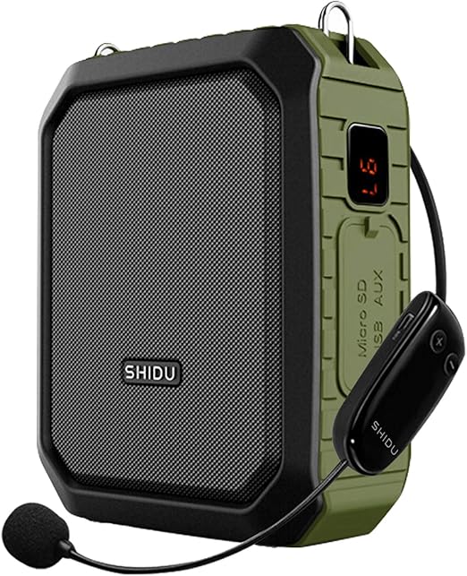 Voice Amplifier with Wireless Headset Microphone