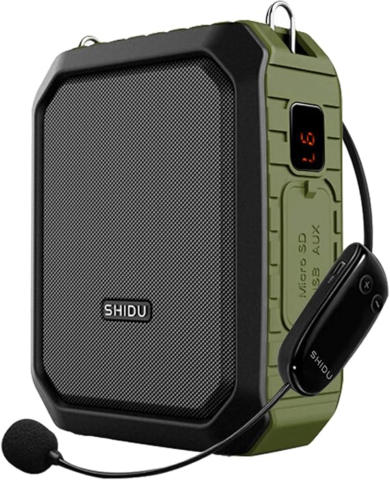 Voice Amplifier with Wireless Headset Microphone