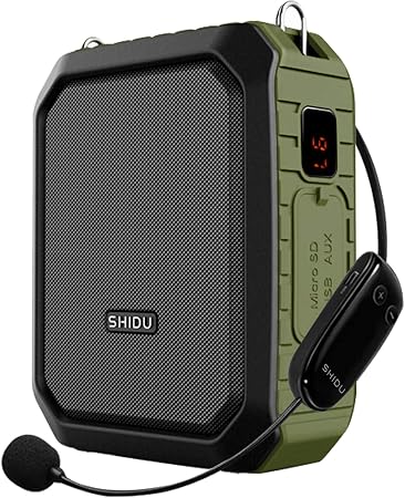 Voice Amplifier with Wireless Headset Microphone