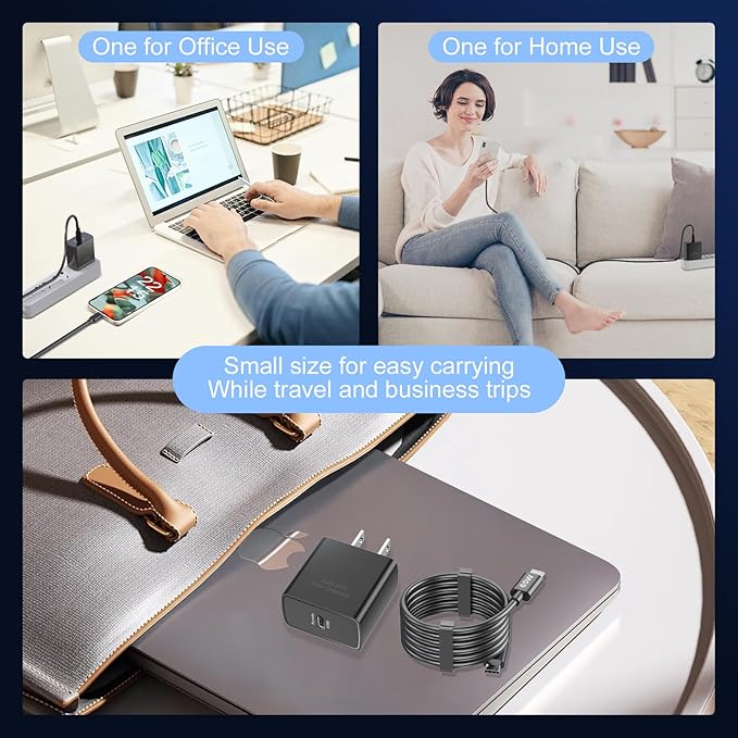 45W USB C Fast GaN Charger for Google Pixel 9 Pro XL/9 Pro/9/8 Pro/8/8a/7 Pro/7a/7/6/5/4 XL, Aymla 45 Watt Type C Adapter PD 3.0/PPS Wall Plug Charging Rapidly Block with 10 FT C to C Cable (Black)