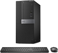 Dell 7050 Mini Tower Desktop Intel i7-7700 UP to 4.20GHz 32GB DDR4 New 1TB NVMe SSD + 2TB HDD USB Wi-Fi BT Wireless Keyboard and Mouse Win 11 Pro (Renewed)