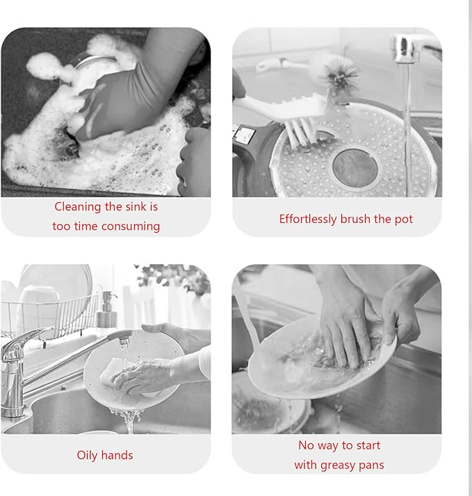 Electric Scrubber Cordless Power Scrubber Shower Brush Cleaner for Bathroom Kitchen Tile Tool