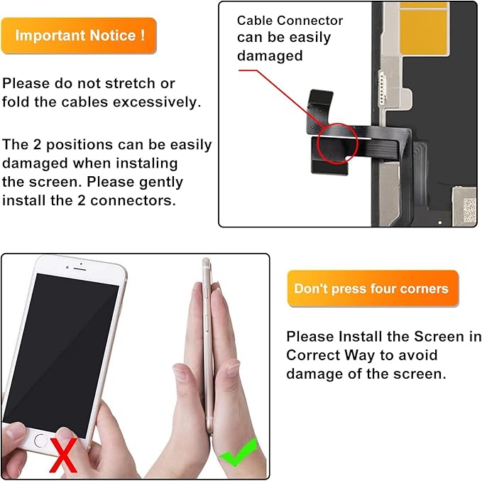 LL TRADER Screen Replacement for iPhone 11 Pro LCD Display 5.8 Inch Touch Screen iPhone 11 Pro Display Digitizer iPhone 11 Pro Frame Assembly Repair Tool with Model A2160, A2217, A2215 New 2025 USA
