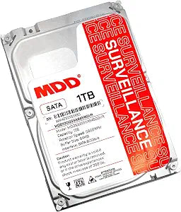 MDD 1TB 64MB Cache 5900PM SATA 6.0Gb/s 3.5-inch Internal Surveillance Hard Drive (MDD1000GSA6459DVR) - 3 Year Warranty (Renewed)