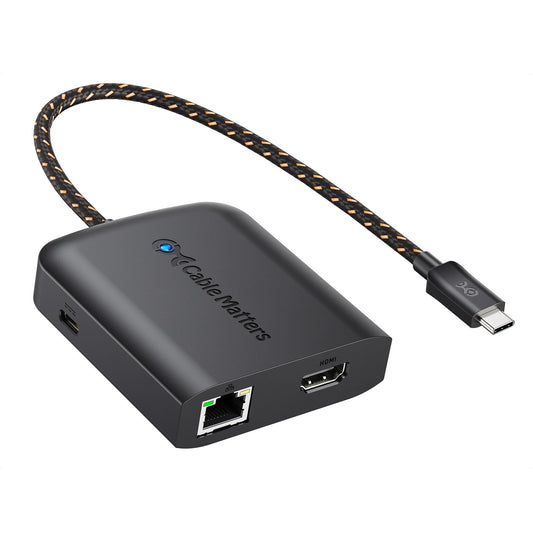 Cable Matters USB C Hub HDMI 2.1, 8K Video, Gigabit Ethernet