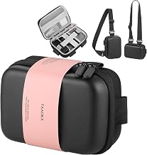 TAAOKA Digital Camera Case, Protective & Lightweight Camera Case with 3 Carrying Ways, Waterproof & Shockproof Small Camera Bag for Power Shot/Sony DSCW800/DSCW830 - Black - Image 1