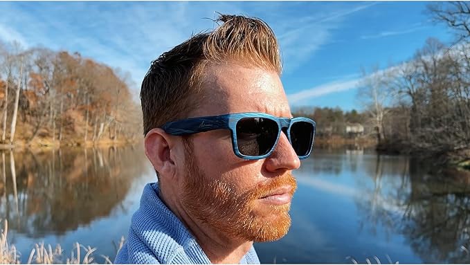 OhO sunshine, Polarized Sunglasses with Bluetooth Speaker, Open Ear Audio, Athletic/Outdoor UV Protection and Voice Control