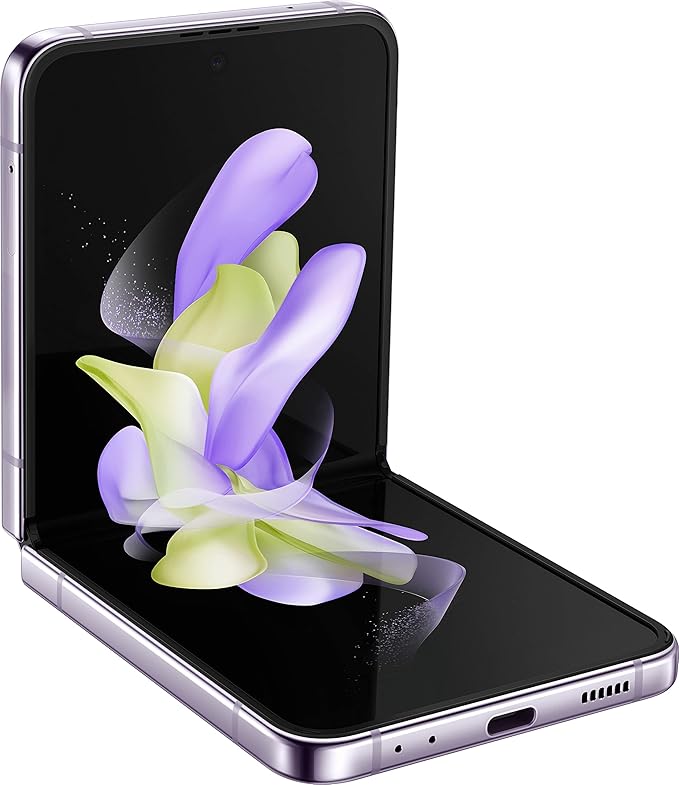 Samsung Galaxy Z Flip 4 5G, US Version, 128GB, Bora Purple - GSM Carriers (Renewed)