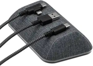 Smartish Magnetic Cord Holder, Bigger Cable Wrangler, Office Desk Organizer