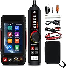 All-in-One Network Cable Tester, WANLUTECH Tone Generator with Probe Support TDR Cable Tester OPM VFL DMM PoE Check Wire Map Continuity Test Cable Tracer Video Level Meter(LT-600T) - Image 1