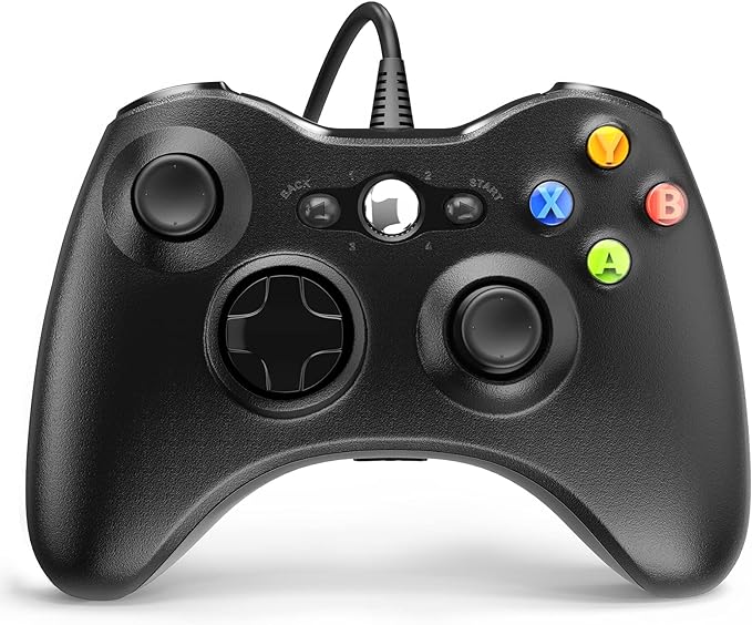 YAEYE Wired Controller for Xbox 360/360 Slim and PC Windows 7,8,10,11