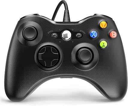 YAEYE Wired Controller for Xbox 360/360 Slim and PC Windows 7,8,10,11
