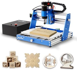 3018 500W CNC Router Machine All Metal Structure 3 Aixs CNC Engraving Machine with Emergency Stop Button and Limit Switches for Wood Acrylic MDF Nylon Carving, Working Area 300X180X60mm - Image 1