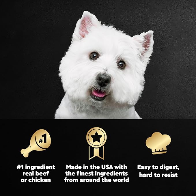 Cesar Wet Dog Food Classic Loaf in Sauce, Grilled Chicken Flavor and Top Sirloin Flavor, 3.5 oz. Easy Peel Trays, Variety Pack, 12 Count (Pack of 2)