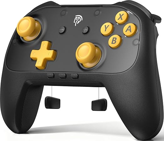 EasySMX S10C Wireless Switch 2 Pro Controller, Hall Effect Joysticks, HD Rumble, Instant Wake-Up, Motion Control, Back Buttons, Turbo, C Button for Switch 2/Switch/PC/iOS/Android