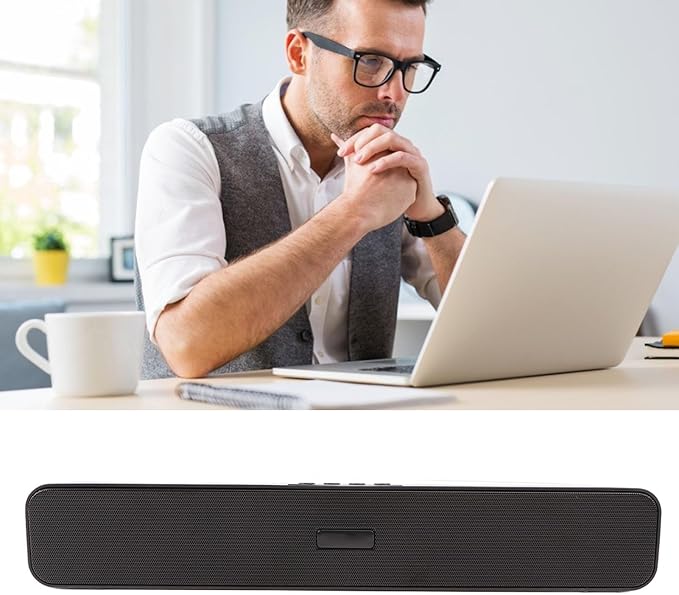 Soundbar 5.0 Bluetooth Speaker with 5 Playback Modes, Noise Reduction Surround Sound for Home Use