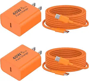 [Apple MFi Certified] iPhone Duo 18 17 16 15 Pro Max Charger Fast Charging - Image 1