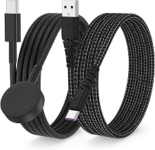 1Pack for Apple Watch Charger USB C Magnetic iWatch Charger Cable 1Pack USB to C Fast Charging Cord Compatible with Watch Ultra2 Ultra Series 9 8 7 6 SE SE2 5 4 3 2 1-3.3FT (1.1M) Black