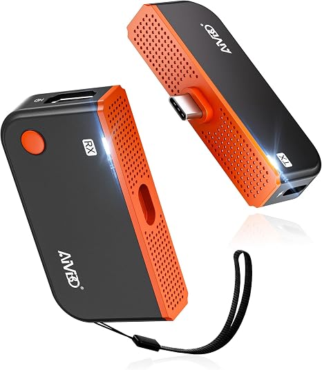 AIMIBO Wireless HDMI Extender, USB-C Transmitter and Receiver