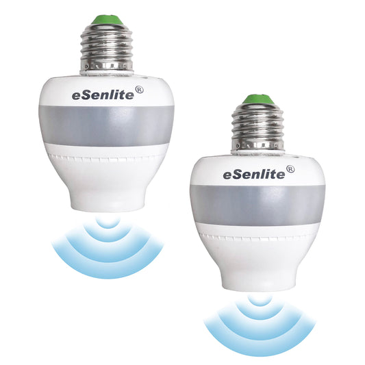 eLEDing Motion Sensor Retrofit Light Socket Adapter | Ambient Smart Li - Image 2