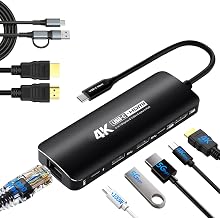 Guermok USB-C Capture Card Dock for Switch 2 & Steam Deck, 4K60 & 1080P120
