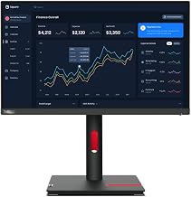 Lenovo ThinkVision T22i-30 22" Class Full HD LED Monitor - 16:9 - Raven Black - Image 1