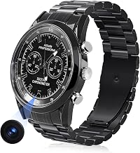 Mini Security Camera - 1080P HD Watch Camera Nanny Cam with Motion Detection, Portable Baby Monitor for Home, Built-in Storage 32G