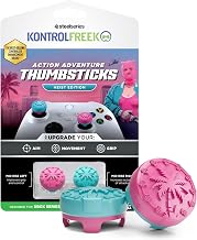 KontrolFreek Action Adventure Performance Thumbsticks – Heist Edition for Xbox One & Xbox Series X|S Controller | Pink/Blue - Image 1