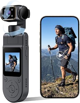Body Camera with Audio & Video Recording Handheld Vlogging Camera