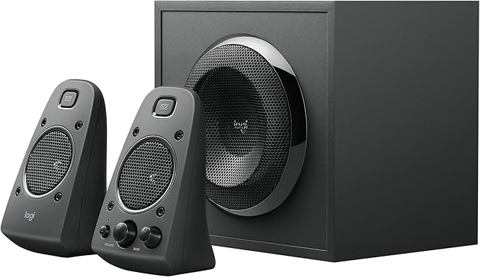 Logitech Z625 Powerful THX® Certified 2.1 Speaker System with Optical Input