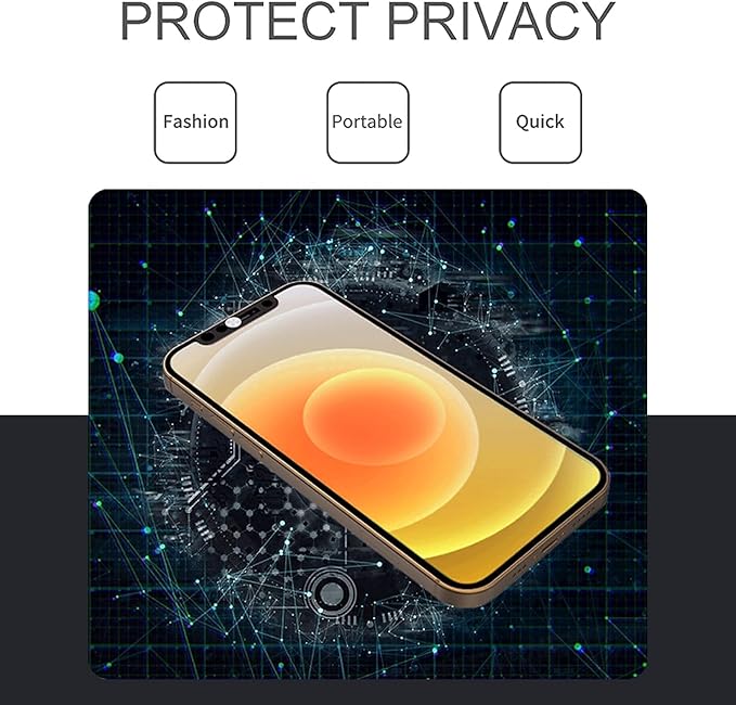 Phone Front Camera Cover,Webcam Cover Compatible for iPhone X/XR/XS/XS Max, iPhone 11/11 Pro/11 Pro Max,iPhone 12/12 Mini /12Pro /12Pro Max,Protect Privacy and Security,Not Affect Face ID