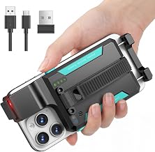 Bluetooth Barcode Scanner 2D QR 1D Wireless Back Clip Phone Scanner