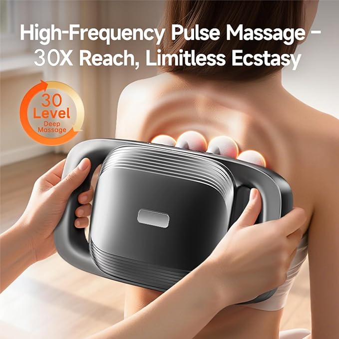 Upgraded 16 Head Massage Gun Set, 16-Drive 8-Head Massage Gun Deep Tissue with 30 Levels & 3 Modes for Thighs, Arms, Waist, Back(Christmas Limited)