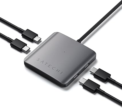 Satechi 4-in-1 USB-C Hub, 100W PD Pass-Through Charging, and More - Image 4