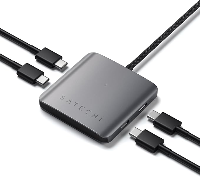 Satechi 4-in-1 USB-C Hub, 100W PD Pass-Through Charging, and More - Image 8