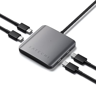 Satechi 4-in-1 USB-C Hub, 100W PD Pass-Through Charging, and More - Image 2