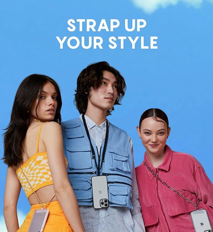 CASETiFY Compact iPhone 15 Case [4 ft. 2X Military Grade Drop Protection/Slim/Lightweight] - Fruit Stickers - Clear Black