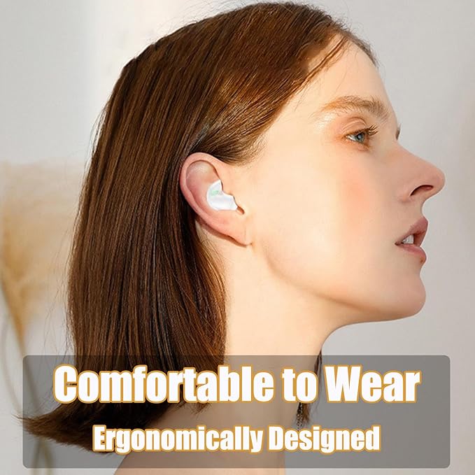 Sleep Headphones Sleep Earbuds Noise Cancelling Invisible Earbuds Wireless Headphones Sleep Headphones Wireless Bluetooth 5.3 Sleep Earbuds Sleep Earbuds for Side Sleepers