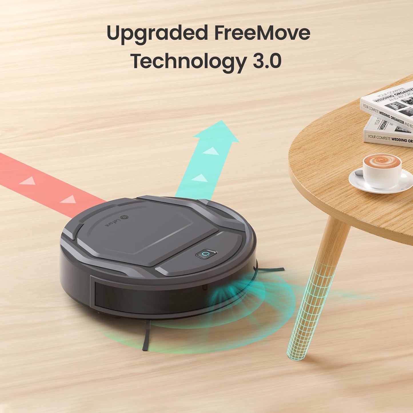 M210 Pro Robot Vacuum — 2200Pa Suction, WiFi & App Control