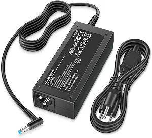 Charger Compatible with HP Laptop Computer 65W 45W Smart Blue Tip 4.5mm