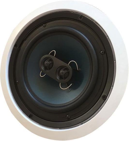 82S2C Silver Ticket In-Wall In-Ceiling Speaker with Pivoting Tweeter (2 Channel Stereo 8 Inch in-ceiling) 11 Inch overall size