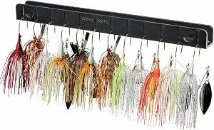 T-H Marine Cooks Go-To Tackle Storage System - Fishing Lure Holder and Organizer Provides Easy Access to Your Bait - Can Be Configured to Fit Any Boat or Dock - Black