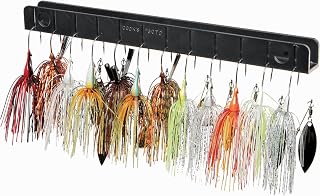 T-H Marine Cooks Go-To Tackle Storage System - Fishing Lure Holder and Organizer Provides Easy Access to Your Bait - Can Be Configured to Fit Any Boat or Dock - Black - Image 1