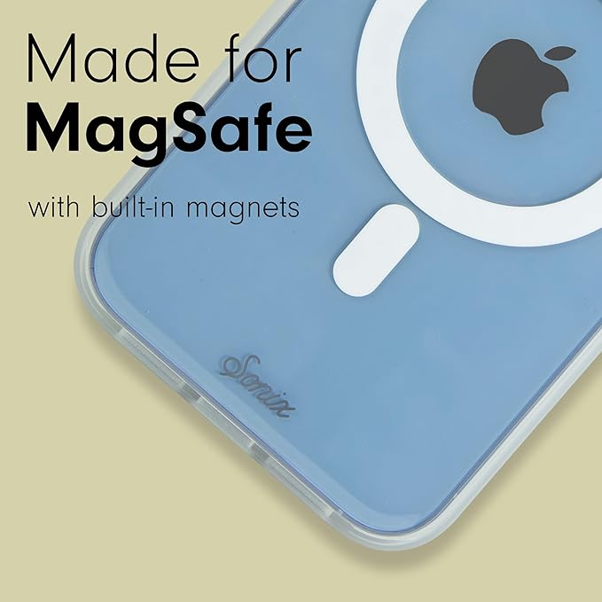 Sonix Case for iPhone 15 Plus, iPhone 14 Plus | Compatible with MagSafe | 10ft Drop Tested | Clear