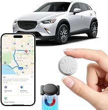 GPS Tracker for Vehicles, No Monthly Fee GPS Tracker, Tracker Device for Vehicles, Real-Time Car Tracker Work with Find My (iOS Only), Mini Magnetic Car Tracker Device Hidden with Magnetic Case - Image 1