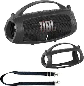 JCHPINE Silicone Cover Case for JBL Charge 5 Portable Bluetooth Speaker