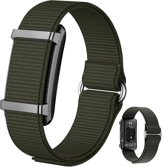 Smart Bracelet Fitness Trackers for Men Women, Smart Watch 24/7 Heart Rate Sleep Stress HRV Monitor, 170+ Sports Modes, 2 Bands, Free APP