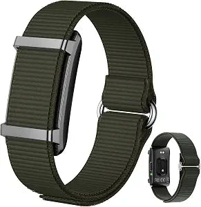 Smart Bracelet Fitness Trackers for Men Women, Smart Watch 24/7 Heart Rate Sleep Stress HRV Monitor, 170+ Sports Modes, 2 Bands, Free APP