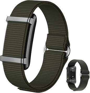 Smart Bracelet Fitness Trackers for Men Women, Smart Watch 24/7 Heart Rate Sleep Stress HRV Monitor, 170+ Sports Modes, 2 Bands, Free APP