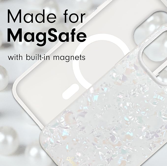 Sonix Case for iPhone 15 Pro Max | Compatible with MagSafe | 10ft Drop Tested | Pearl Tort